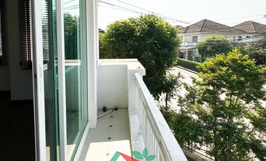 ขายบ้านเดี่ยว54.9ตรว. หลังมุม ม.เดอะเซนโทร รัตนาธิเบศร์ สวยพร้อมอยู่ จัดกู้ฟรี