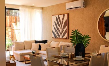 Casa en venta en Tulum, residencial privado con carril de nado!