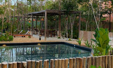 Casa en venta en Tulum, residencial privado con carril de nado!