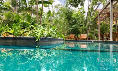 Casa en venta en Tulum, residencial privado con carril de nado!