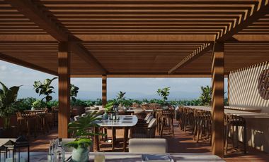 Departamento en Venta Frente al Mar en Puerto Morelos con jacuzzi privado!