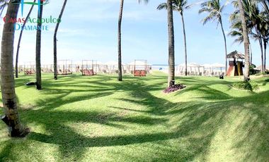 ¡Oportunidad de inversión! Departamento de playa con vista frontal al mar