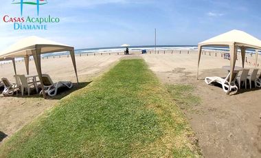 ¡Oportunidad de inversión! Departamento de playa con vista frontal al mar