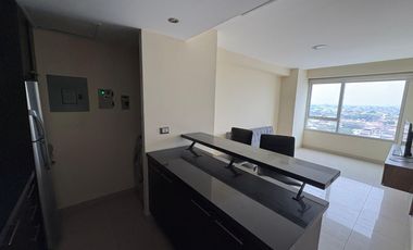 Suite Semiamoblada en Alquiler en el Edificio City Suites, 1 Habitación, 1 Baño, Piscina, Parqueo, Seguridad.