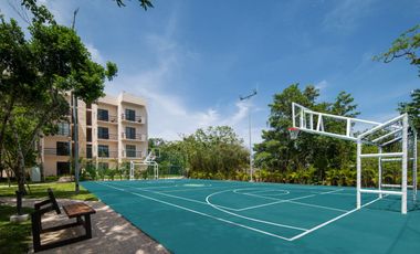 Departamento en venta en Puerto Morelos con Albercas, Gimnasio y Seguridad