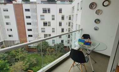 SE ALQUILA DPTO AMOBLADO EN CONDOMINIO EN SAN ISIDRO