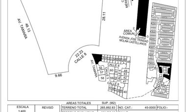 Amplio Terreno en venta en Tamara, residencial de lujo en Mérida Yucatán
