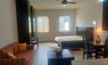 ESTUDIO  AMUEBLADO EN RENTA EN HUAYACAN , $7,900.00 / CERCA DE FONATUR Y KABAH