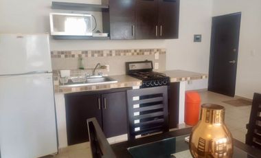 ESTUDIO  AMUEBLADO EN RENTA EN HUAYACAN , $7,900.00 / CERCA DE FONATUR Y KABAH