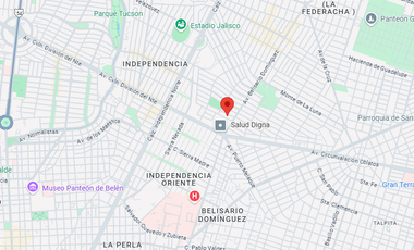 Casa ubicada en colonia Monumental Guadalajara Jalisco. Con 4 recamaras y 177m2. Entre Av. Cvln. Dr. Alt. y Av. Belisario Domínguez.