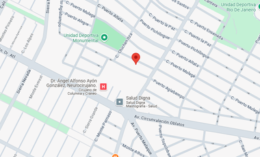 Casa ubicada en colonia Monumental Guadalajara Jalisco. Con 4 recamaras y 177m2. Entre Av. Cvln. Dr. Alt. y Av. Belisario Domínguez.