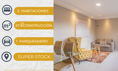 Exclusivo departamento de 2 habitaciones