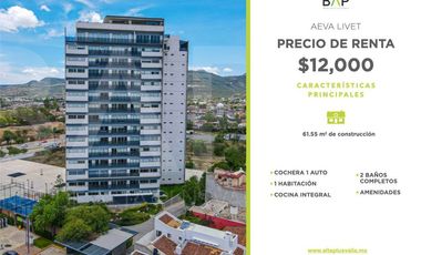 Departamento en renta en Aeva