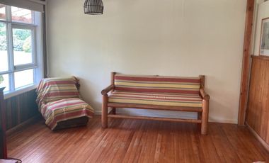 Arriendo departamento amoblado en parcela Chamiza