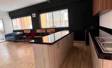 Iluminado departamento en alquiler en Chorrillos