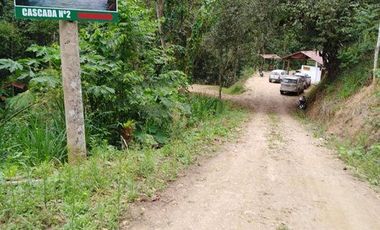 EN VENTA: FINCA CAMPING RIO BLANCO, ARENILLAS