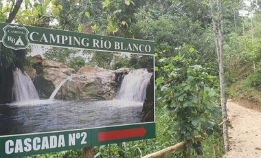 EN VENTA: FINCA CAMPING RIO BLANCO, ARENILLAS