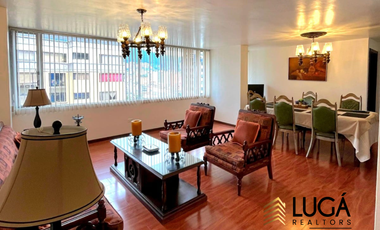 Departamento 2 dormitorios amoblado en renta, sector parque La Carolina, cerca a CCI, Quito, Ecuador