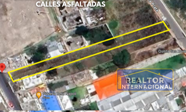 VENTA DE TERRENO DE LA VICTORIA