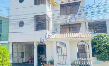 VENTA CASA DE 3PISOS EN ICA, URB SANTO DOMINGO DE GUZMÁN