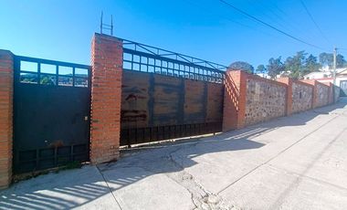 Terreno en Venta en Real del Monte, a 5 minutos del Centro.