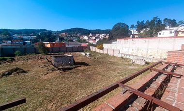 Terreno en Venta en Real del Monte, a 5 minutos del Centro.