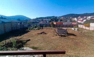 Terreno en Venta en Real del Monte, a 5 minutos del Centro.
