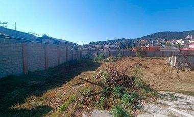 Terreno en Venta en Real del Monte, a 5 minutos del Centro.