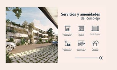 Departamento en VENTA en TEMOZÓN Norte con balcón.