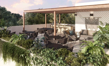 Departamento en VENTA en TEMOZÓN Norte con balcón.