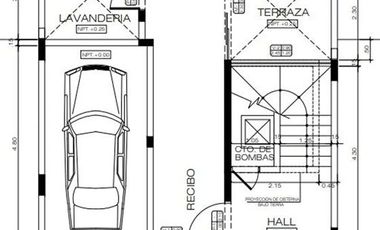 DEPARTAMENTO en VENTA en zona de Cedros de Villa en CHORRILLOS