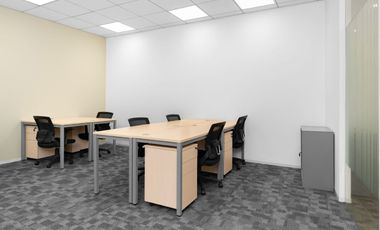 Open plan office space for 15 persons in Regus Abanao Square