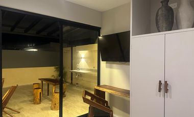 DEPARTAMENTO Y ESTUDIO INDEPENDIENTE EN VENTA EN EL CENTRO DE TULUM