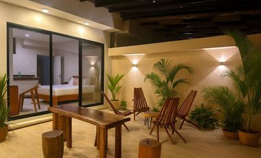 DEPARTAMENTO Y ESTUDIO INDEPENDIENTE EN VENTA EN EL CENTRO DE TULUM