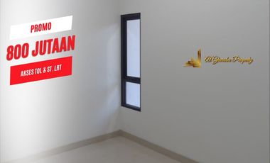 RUMAH CLUSTER MUSLIM 2 LANTAI 800 JUTA-AN AKSES TOL, LRT, KRL BEKASI TIMUR