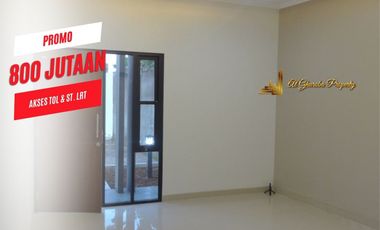 RUMAH CLUSTER MUSLIM 2 LANTAI 800 JUTA-AN AKSES TOL, LRT, KRL BEKASI TIMUR