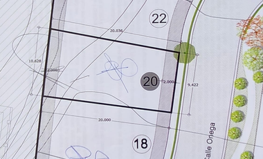 LOTE RESIDENCIAL EN LOMAS DE ANGELOPOLIS, PARQUE ADARA, 200.15 m2