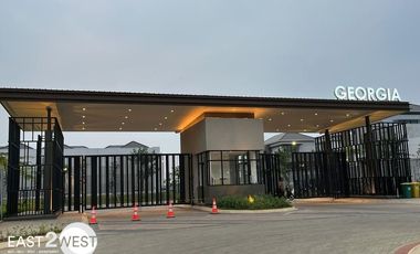 Dijual/Disewakan Rumah Cluster Georgia PIK 2 Jakarta Utara Bagus Murah Lokasi Strategis Siap Huni