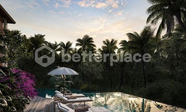 A boutique Apartment Complex on a Hill With Breathtaking Views of The Jungle and Rice Fields in Ubud