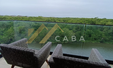 DEPARTAMENTO FRENTE AL RÍO DE 3 RECÁMARAS  CON BAÑO CADA UNA