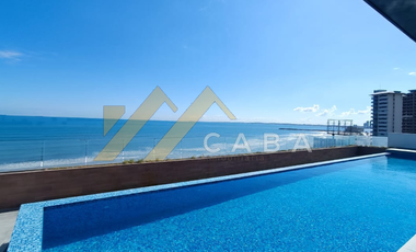 DEPARTAMENTO AMUEBLADO EN RENTA. FRENTE AL MAR