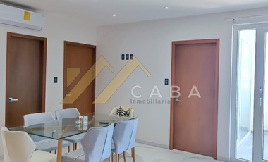 DEPARTAMENTO AMUEBLADO EN RENTA. FRENTE AL MAR