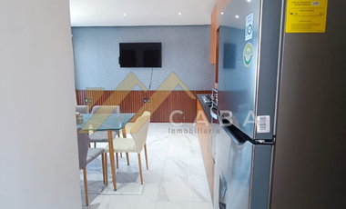 DEPARTAMENTO AMUEBLADO EN RENTA. FRENTE AL MAR