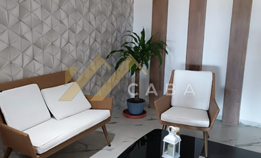 DEPARTAMENTO AMUEBLADO EN RENTA. FRENTE AL MAR