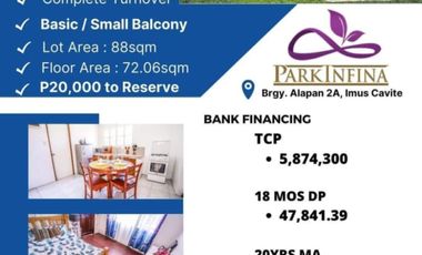 2 Storey House & Lot with Small Balcony For Sale in Imus Cavite