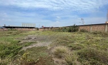 En venta estratégico  terreno comercial en via Manta Montecristi, zona norte, cerca a La Fabril