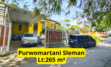 Rumah Tanah Luas Purwomartani Sleman