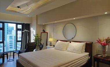 Corner 3 bedrooms facing Salcedo Park for rent in Escala Salcedo Makati