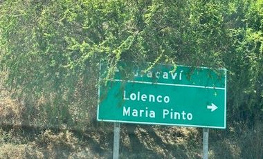 VENDE:Excelente oportunidad de inversión en Curacaví- Parcela con Casa incluida.