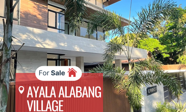 FOR SALE! House and Lot with Swimming Pool in Ayala Alabang Village, Muntinlupa City